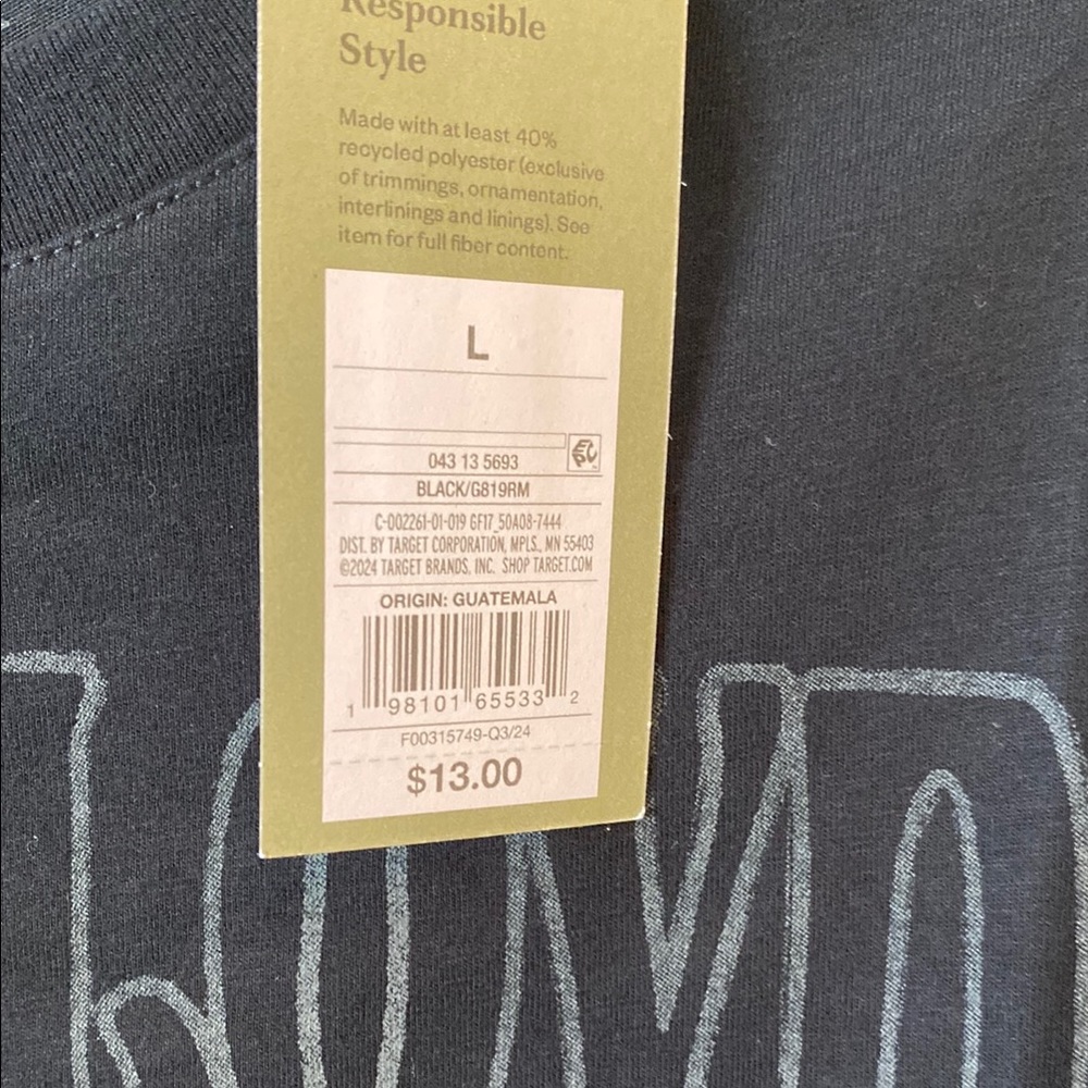 Goodfellow & Co Black Pink Floyd Graphic T-Shirt - Picture 4 of 4
